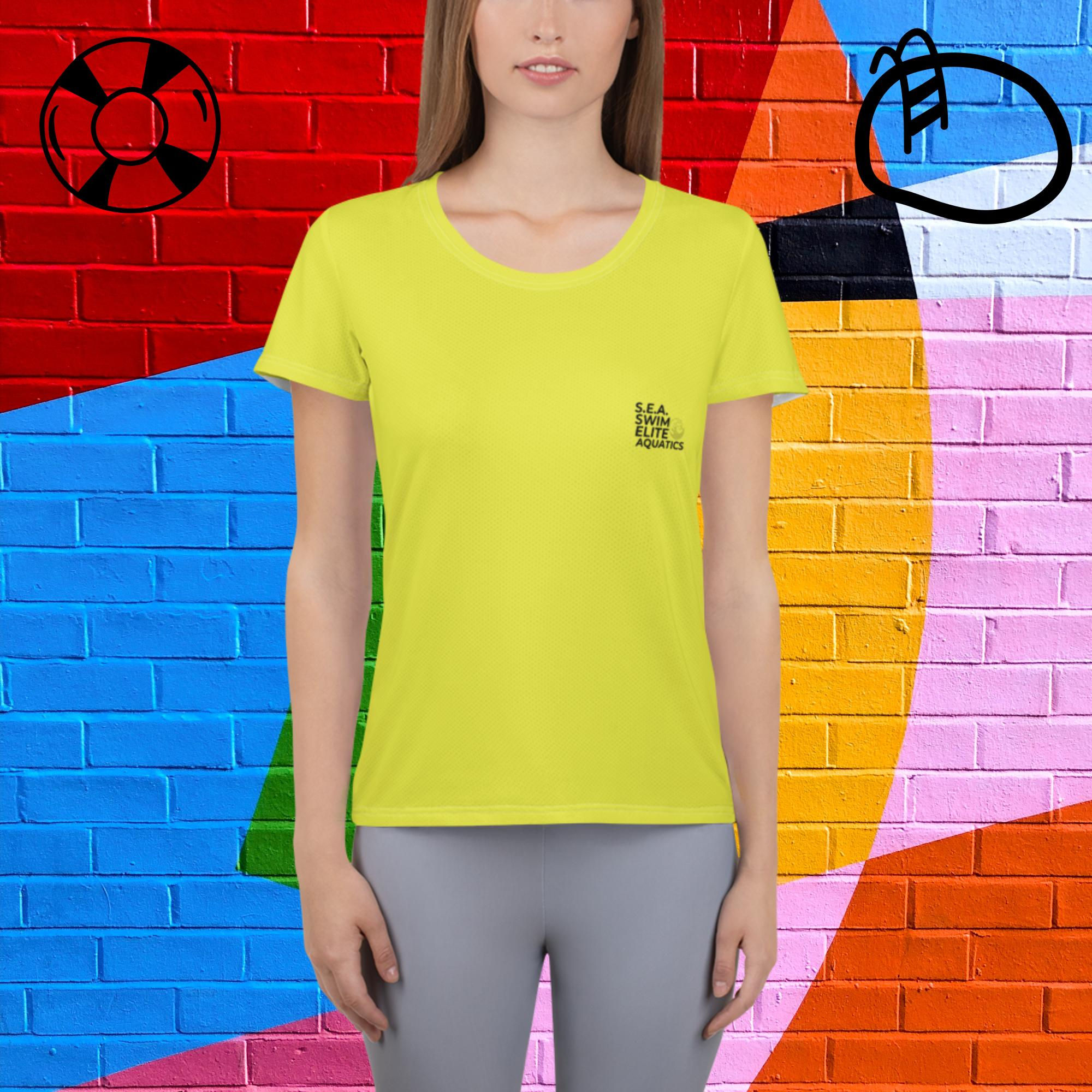 All-Over Print Women's Athletic T-shirt