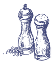塩とコショウ