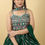 Thumbnail: Trendy Green Color Thread Sequence Sharara Suit