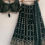 Thumbnail: Beautiful Dark Green Faux Georgette Wedding Waer Lehenga Choli