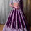 Thumbnail: Beautiful Purple Colour Bridal Wedding Wear Lehenga Choli