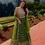Thumbnail: Charming Designer Bridal Function Wear Green Color Lehenga