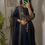 Thumbnail: Designer Black Colour Embroidered Anarkali Gown