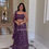Thumbnail: Reception Wear Special Purple Colour  Mauve Sequence Work Lehenga Choli