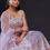 Thumbnail: Bridal Wear Thread Work Lavender Color Lehenga Choli
