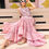 Thumbnail: Baby Pink Color Embroidered Sarara With Plazzo Set
