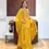 Thumbnail: Fantastic Embroidery Sequins Work Sharara Suit Yellow Color