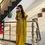 Thumbnail: Mustard Yellow Colour Georgette With Embroidery Work Plazzo Suit