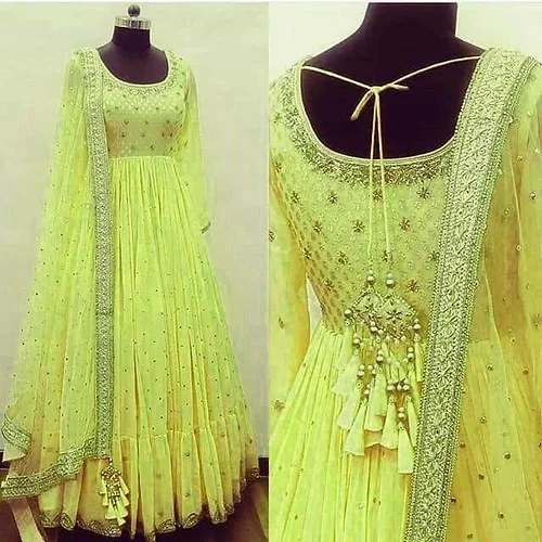 The Fanso Gorgeous Lemon Yellow Color 