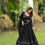 Thumbnail: Black Colour Designer Thread Work Faux Georgette Lehenga Choli
