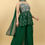 Thumbnail: Launching Dark Green Colour Thread Sequence Sharara Suit