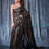 Thumbnail: Bollywood Party Wear Black Colour Sequence Work Saree