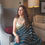 Thumbnail: krisha Sunny Rramani Emerald Green Georgette Pre-Stitched Saree Set