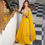 Thumbnail: Spacial Haldi Wear Yellow Colour Lehenga Choli In Faux Georgette Sequence Work