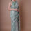 Thumbnail: Bollywood Designer Mono Benglori Silk Green Colour Saree