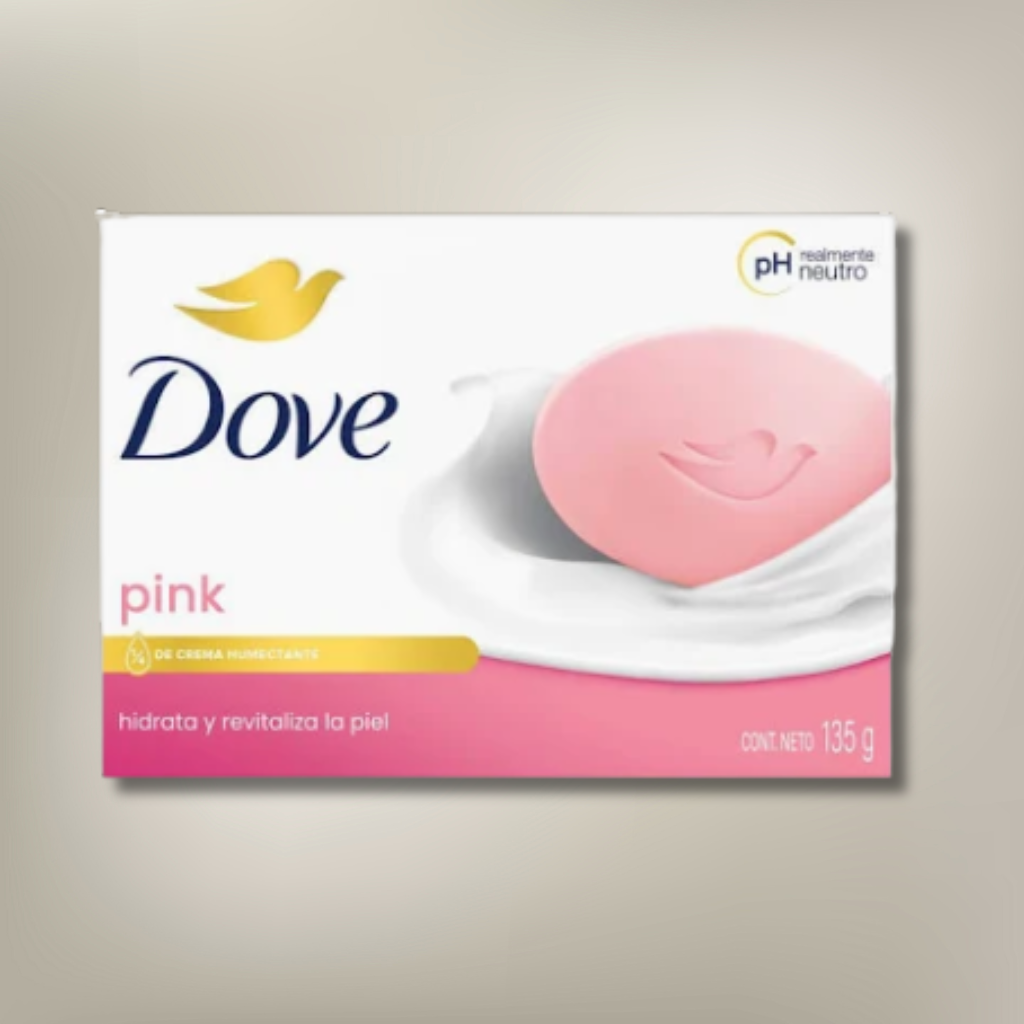 Dove Bar Soap Pink