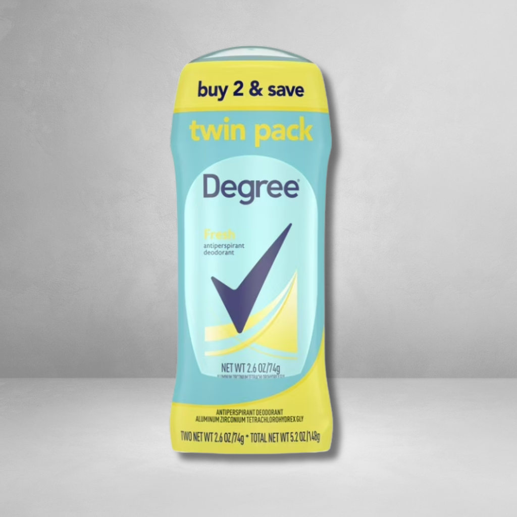 Degree Fresh Twin Pack 2.6 oz