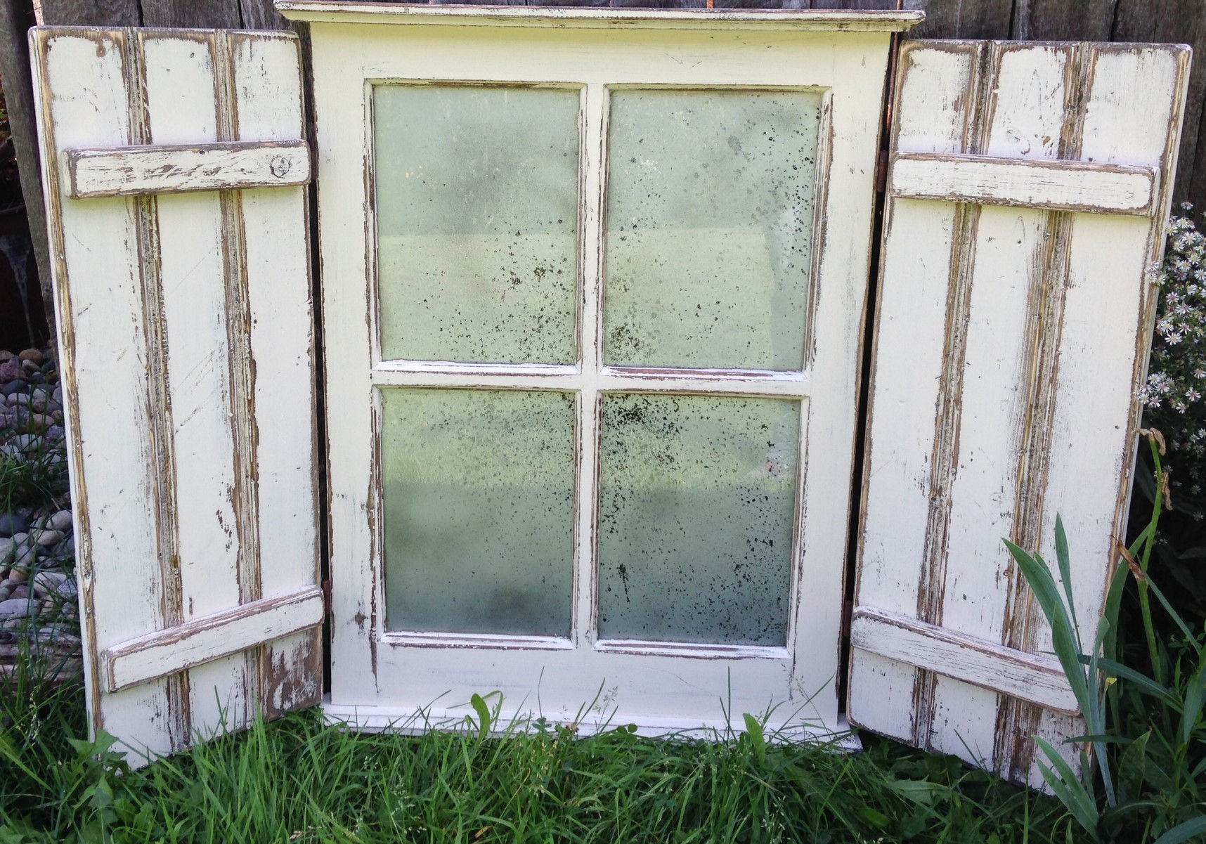 Board n Batten Shutter Window