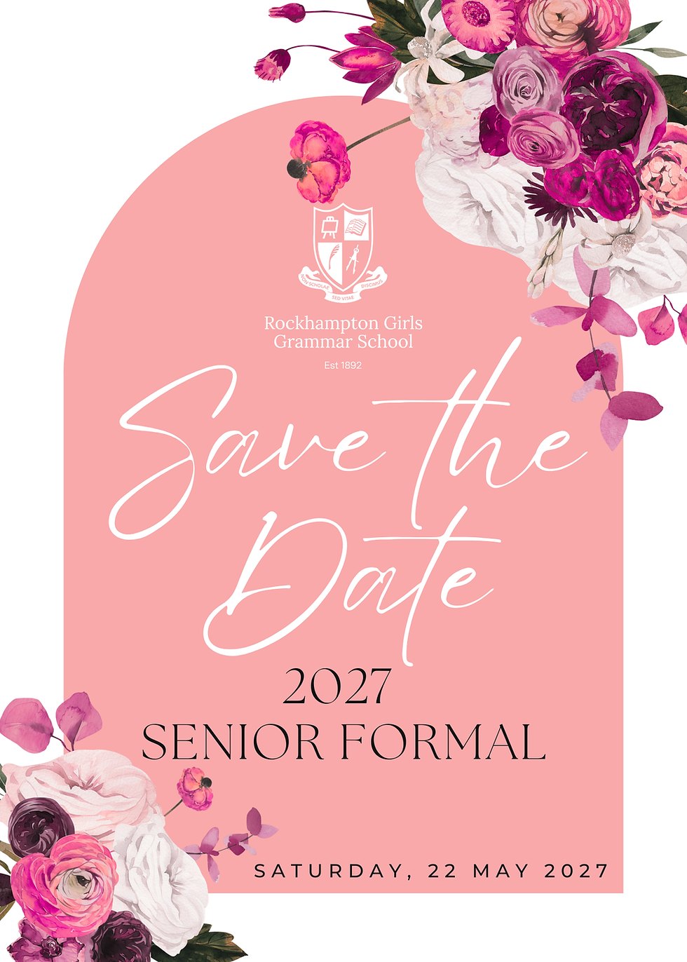 Save the date - 2027 Formal