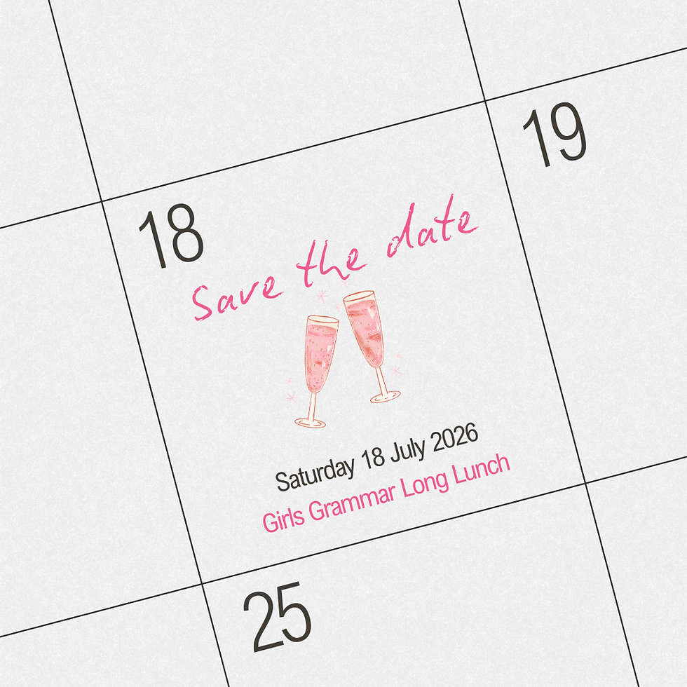 Girls Grammar Long Lunch