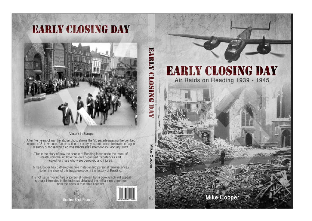 4pm Author Talk 'Early Closing Day' Air Raids on Reading 1939 1945