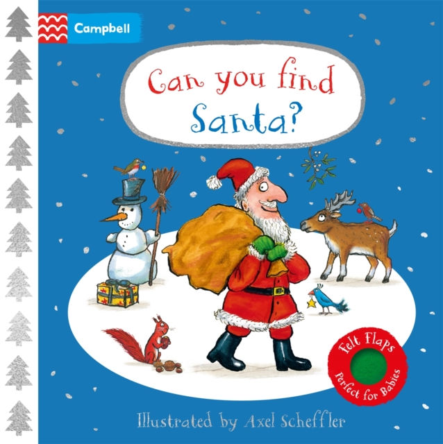 Can You Find Santa? : A soft flaps book