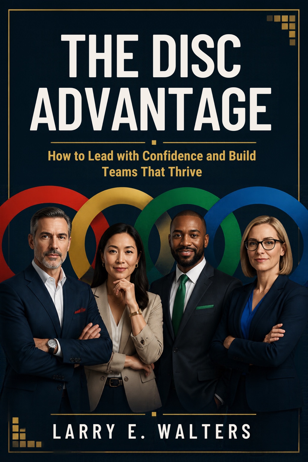 The DISC Advantage: How to Lead with Confidence and Build Teams That Thrive by Larry E. Walters, official book cover