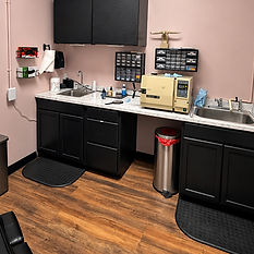 The piercing room at House of Ink