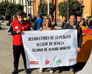 Acampada contra la Privatización
