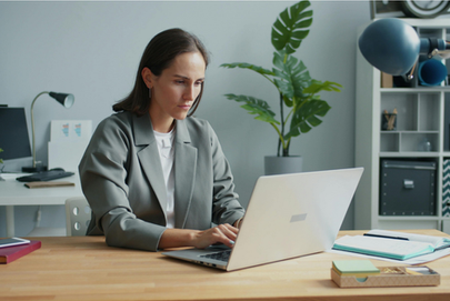 Typing on the computer