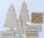 Mixed Media Tree Trio Kit