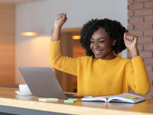 Business owner celebrates