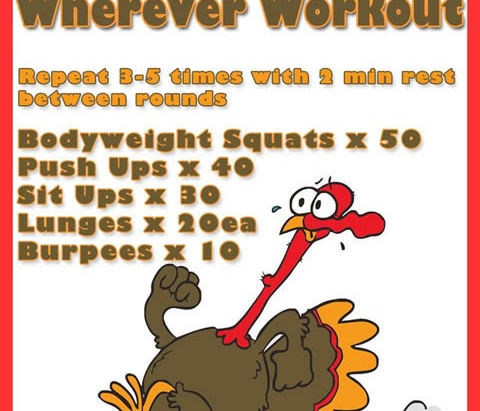 Your Do-Anywhere Turkey Day Workout