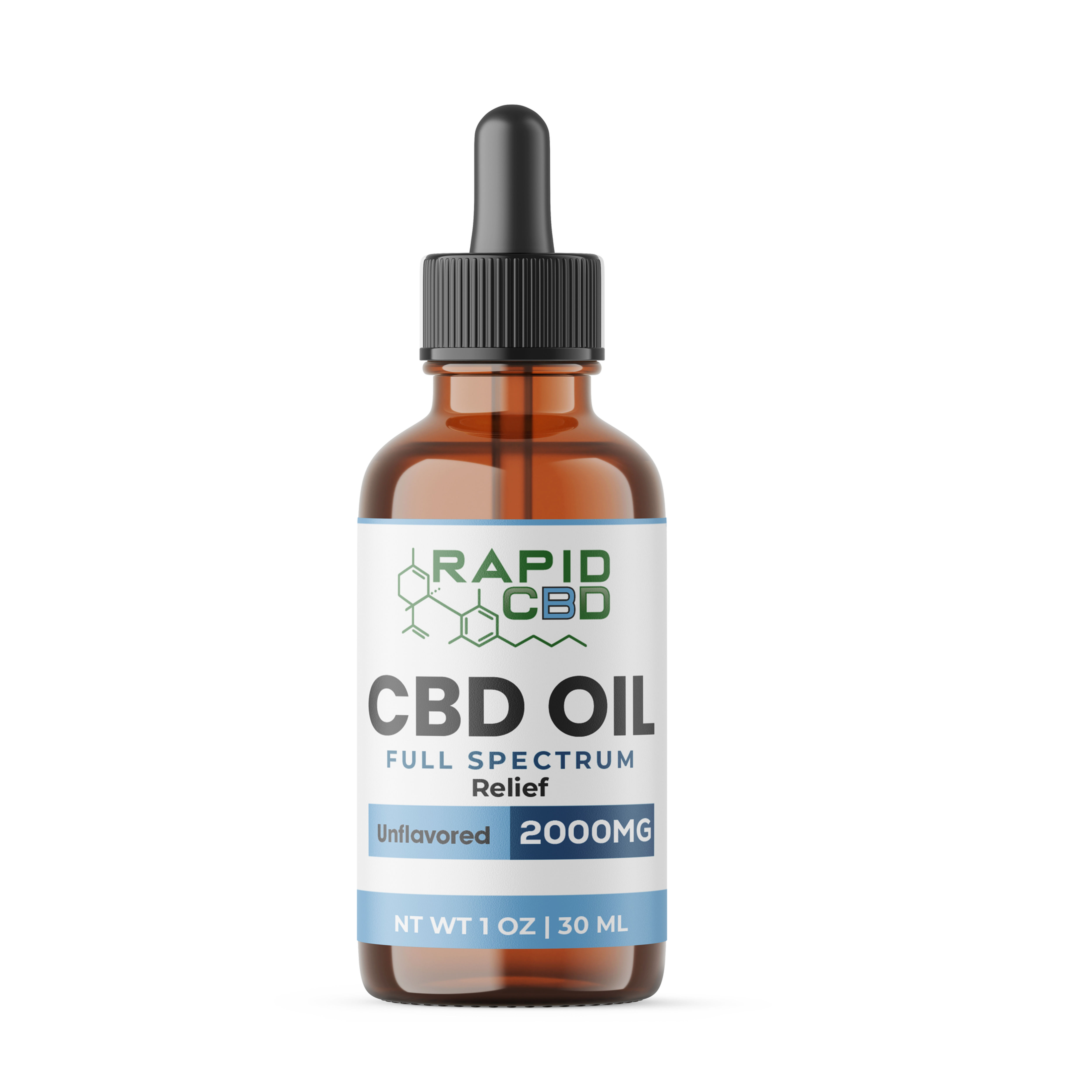 Rapid CBD Unflavored Tincture
