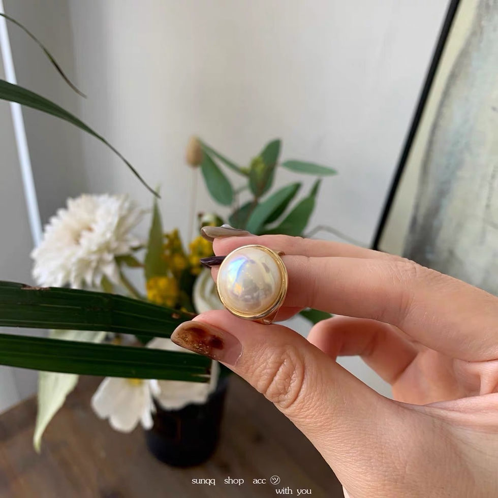 Thumbnail: Mother of pearl gold plated