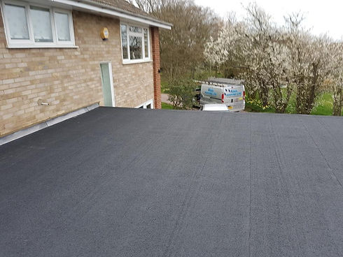 New flat roof
