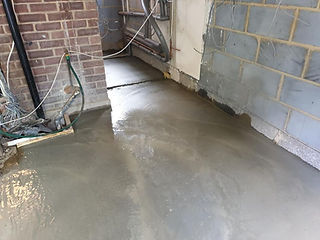 concrete flooring