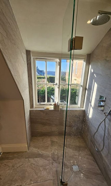 Marble bathroom
