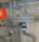 Detailed View of insulated pipework and pressure gauges