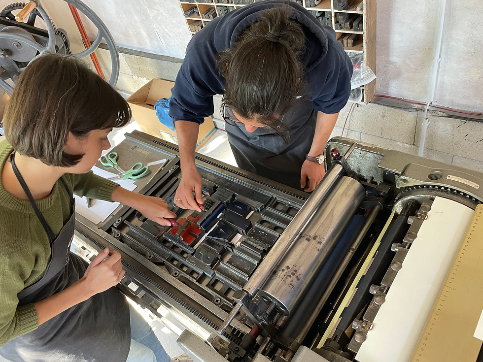 letterpress névjegy inkletterpress