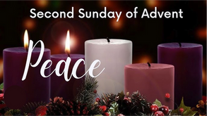 peace advent candles