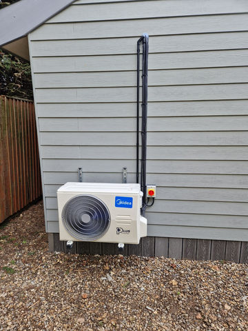 Domestic air conditioning installation in Norwich Norfolk