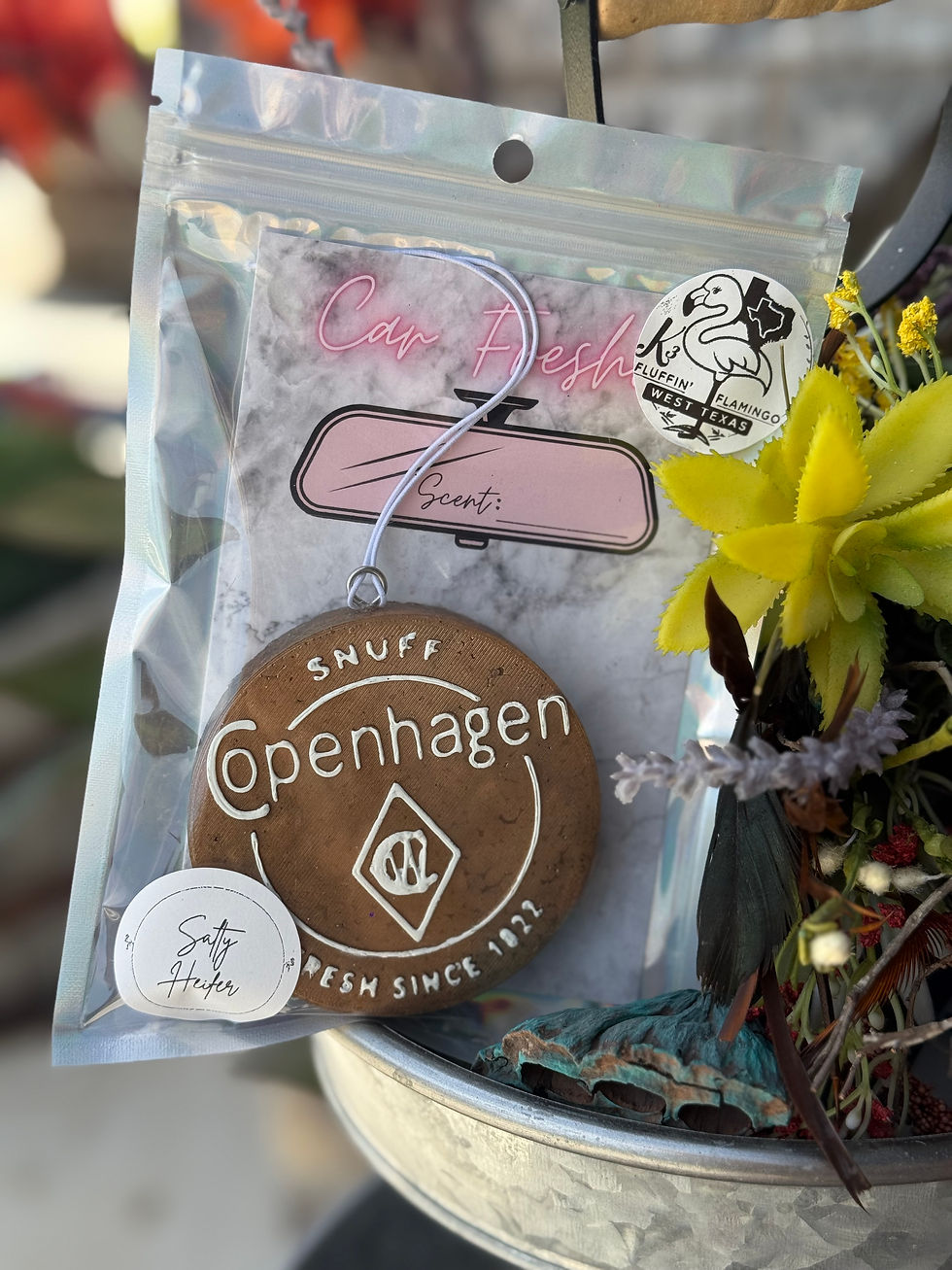 Copenhagen Snuff Can: Salty Heifer
