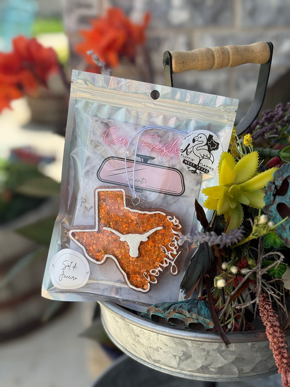 Glitter Texas Longhorns: Sol de Janeiro