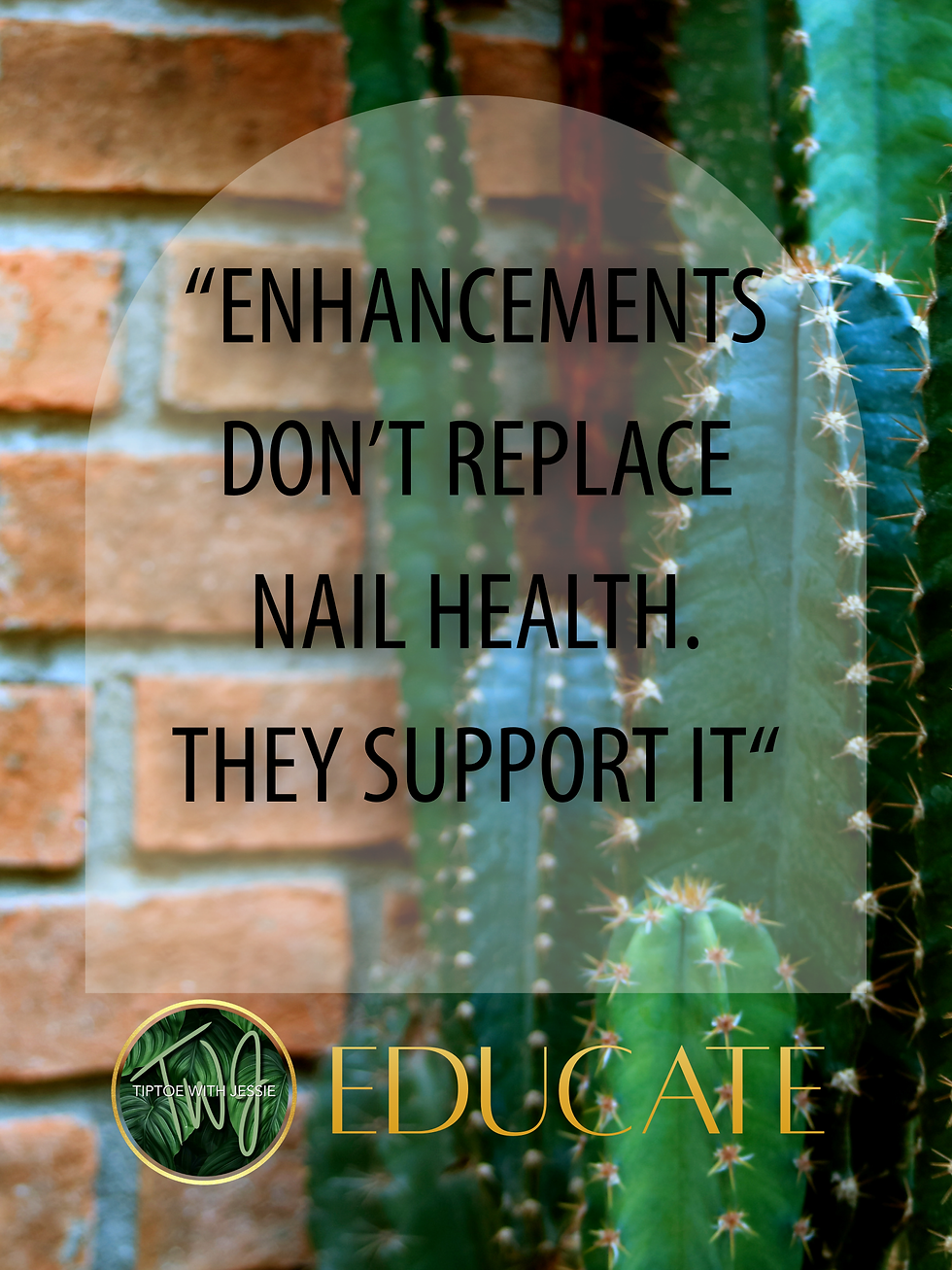 Nail Enhancement Misconceptions