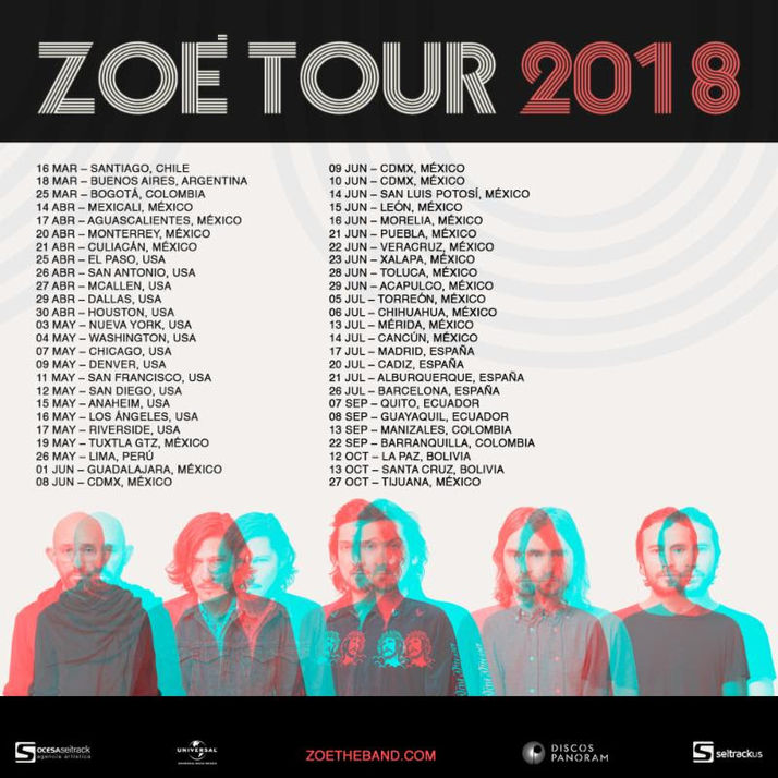 ZOÉ TOUR 2018
