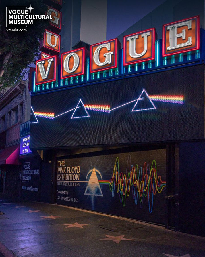 MUSEO MULTICULTURAL DE VOGUE LISTO PARA ABRIR EN HOLLYWOOD, CON LA EXHIBICION DE PINK FLOYD