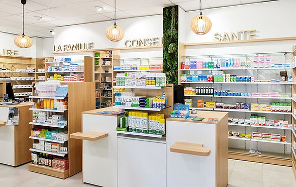 Agencement Pharmacie de Meusnes  - APM Atelier Philippe Marin