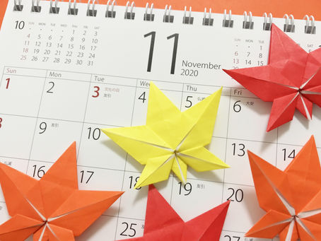 11月の割引クーポンのお知らせ