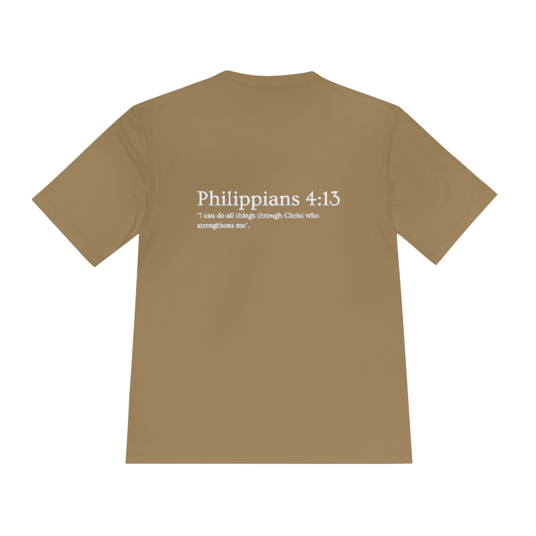 Philippians 4:13 T-Shirt; Catholic/Christian Clothing